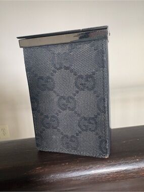 Gucci Black GG Cigarette Case